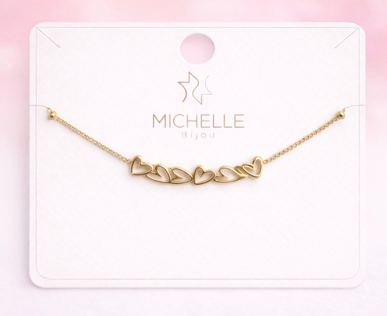 Zart & romantisch – Herz-Armband von Michelle Bijou