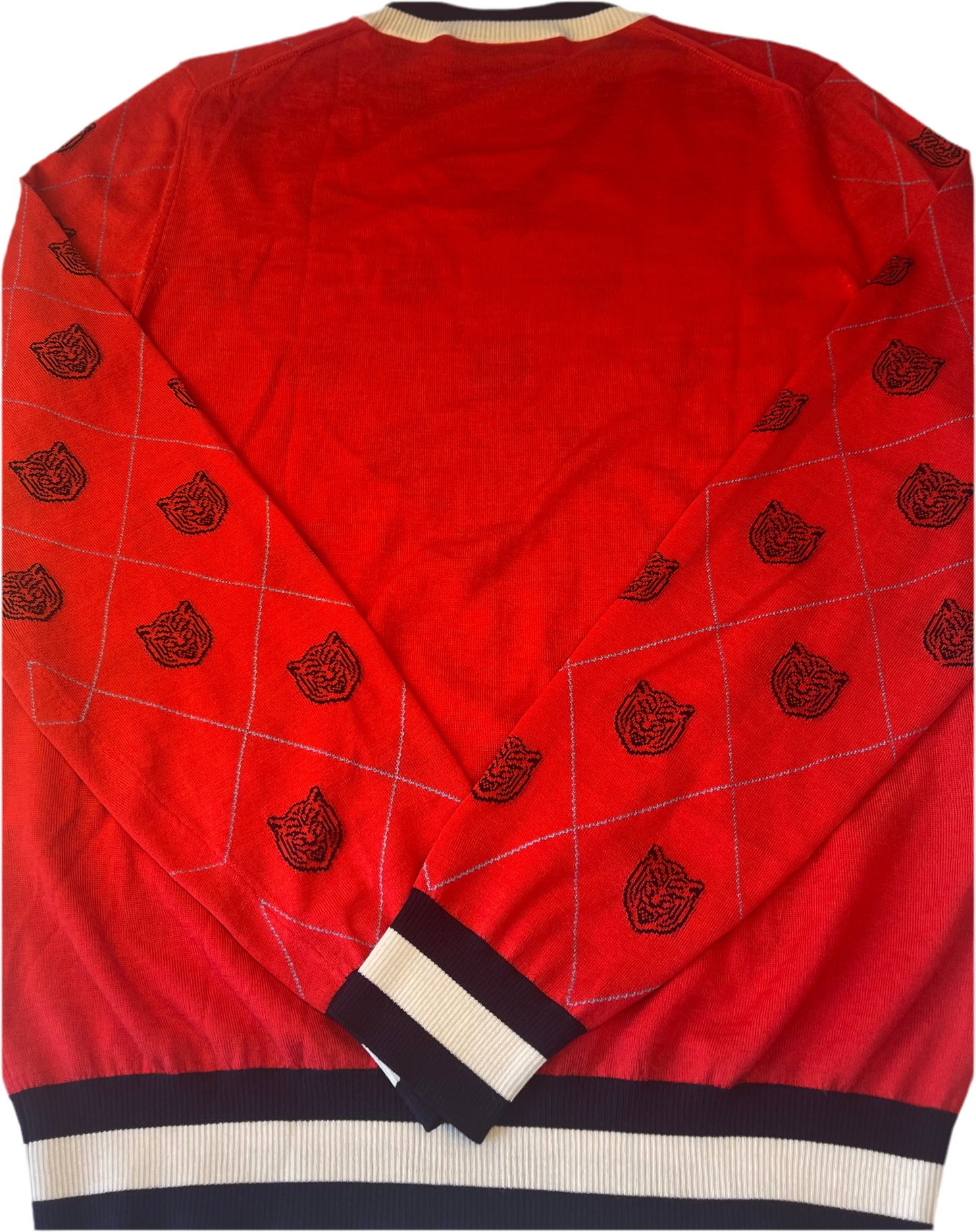 Gucci Tiger Argyle Sweater – Größe S