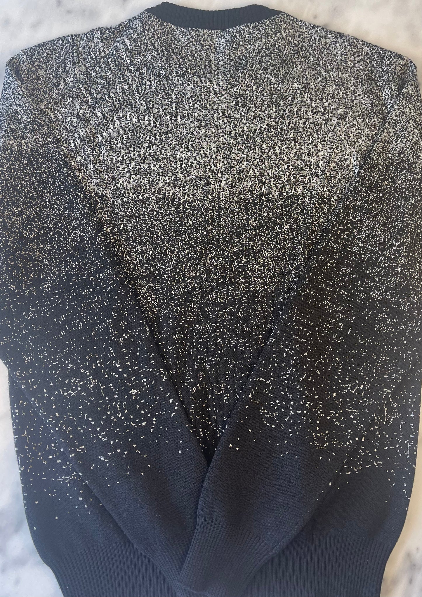 GIVENCHY Jumper Grey – Gradient Effect Knit